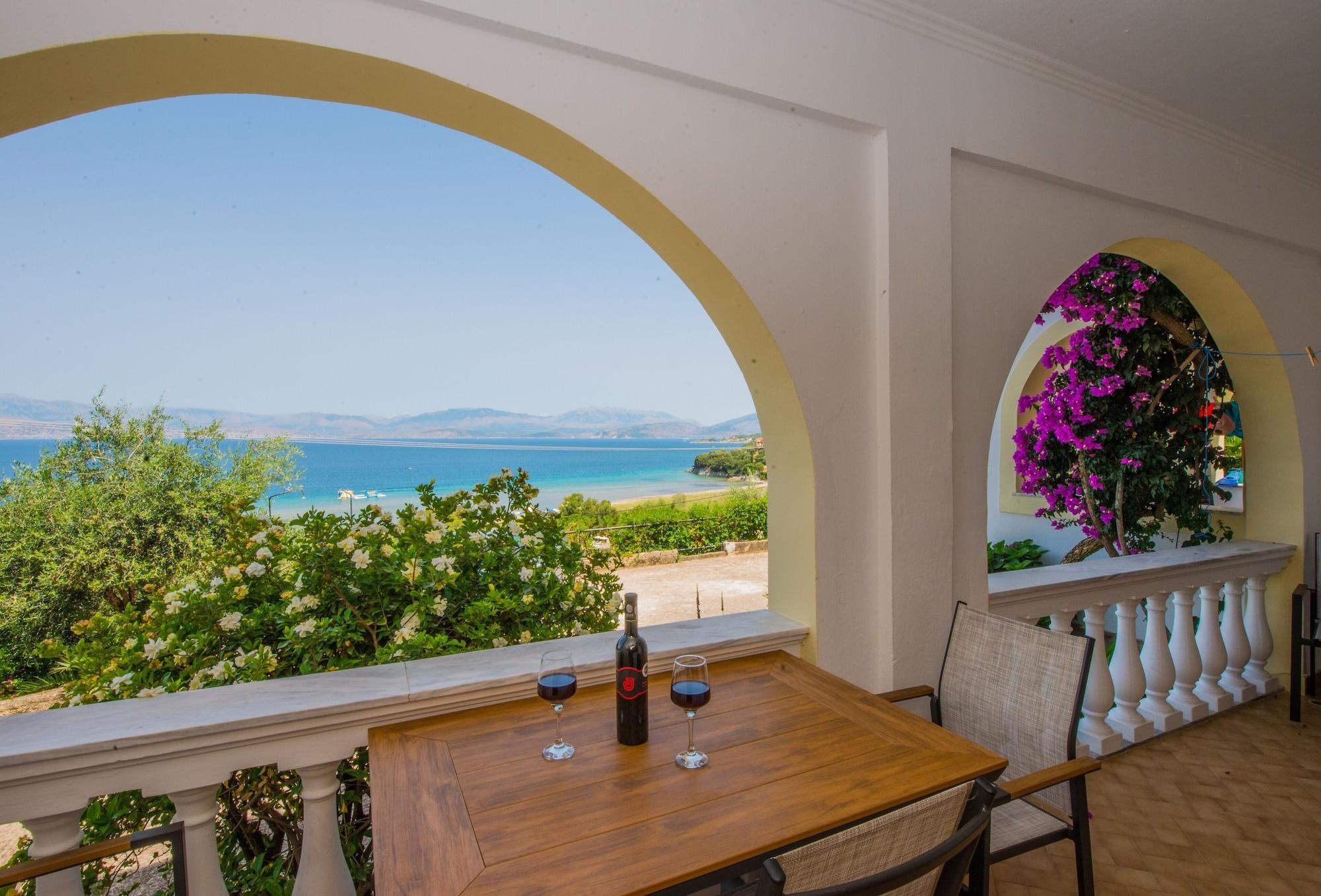 Dionysos Apartments Apraos Eksteriør bilde