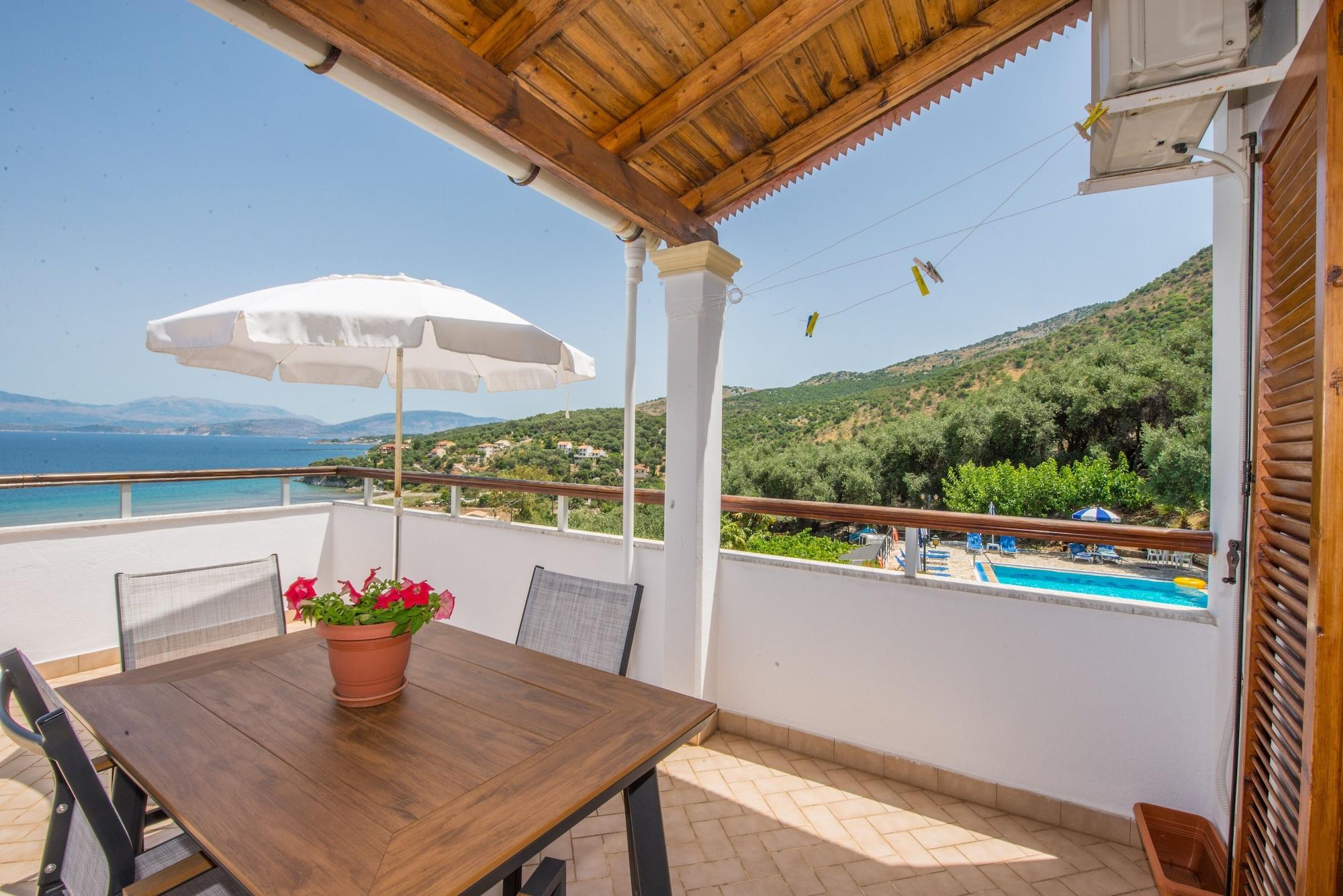 Dionysos Apartments Apraos Eksteriør bilde