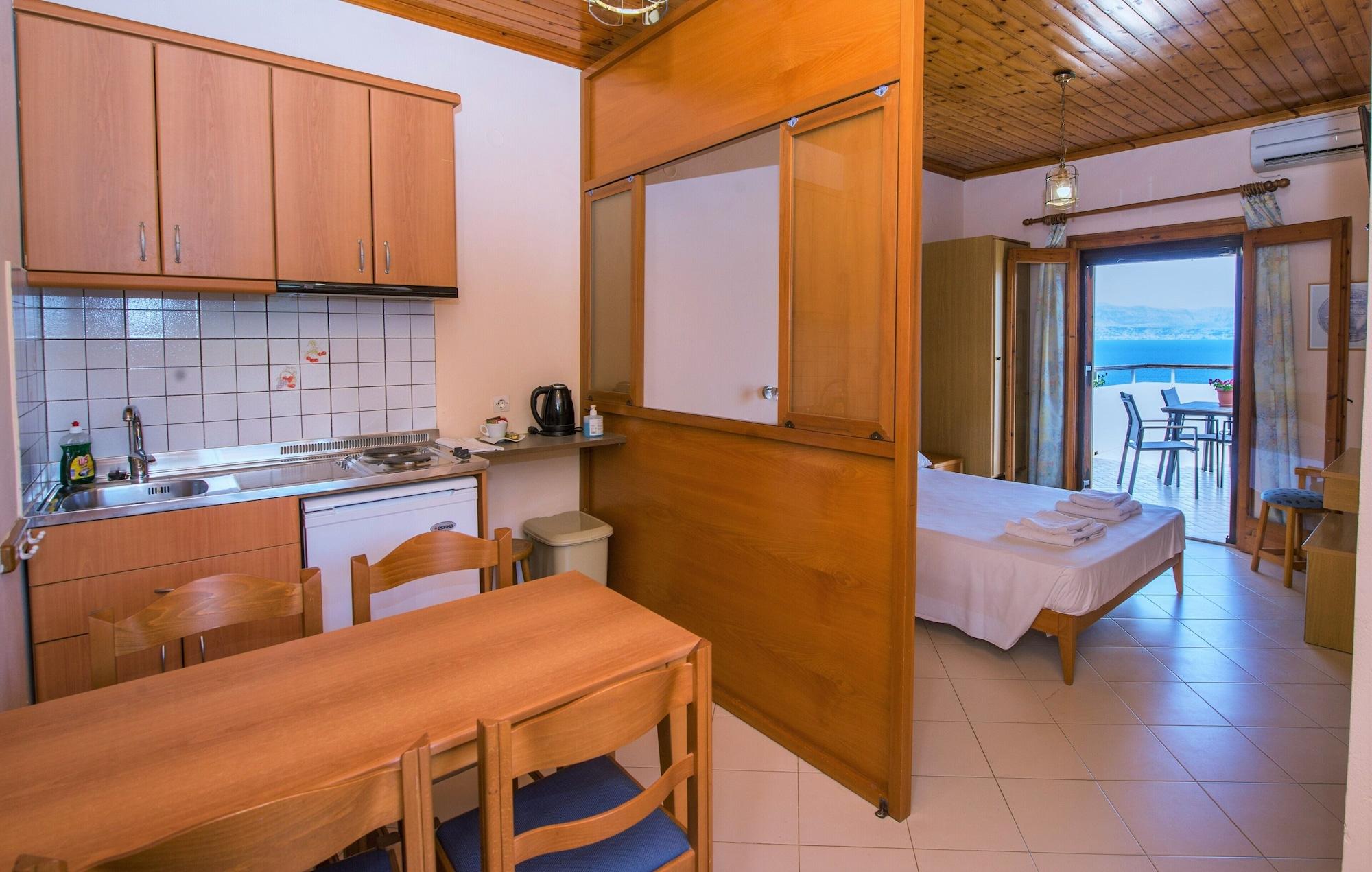 Dionysos Apartments Apraos Eksteriør bilde
