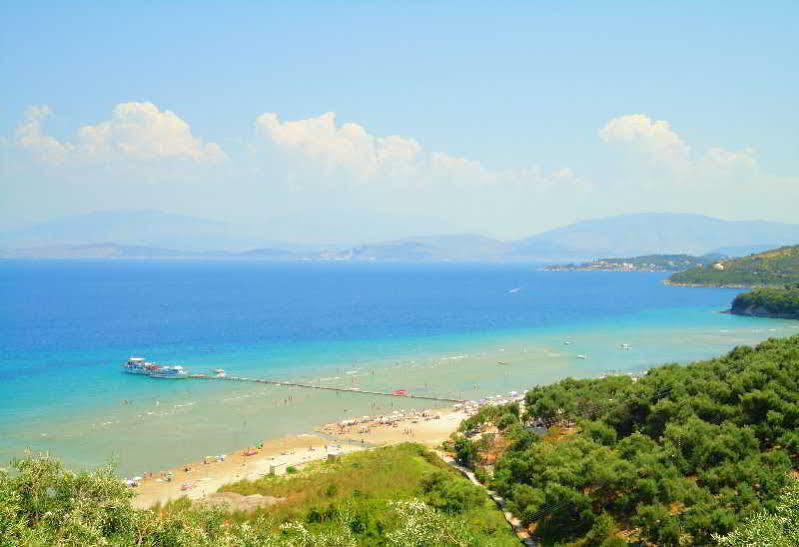 Dionysos Apartments Apraos Eksteriør bilde